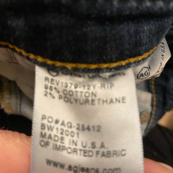 A.G. FARRAH SKINNY IN 12 years rip size 27 NWOT - Picture 7 of 7